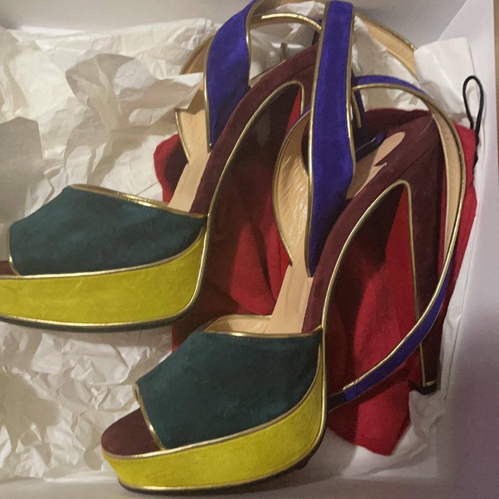 Christian Louboutin LouLouDance 140 Velour/Piping